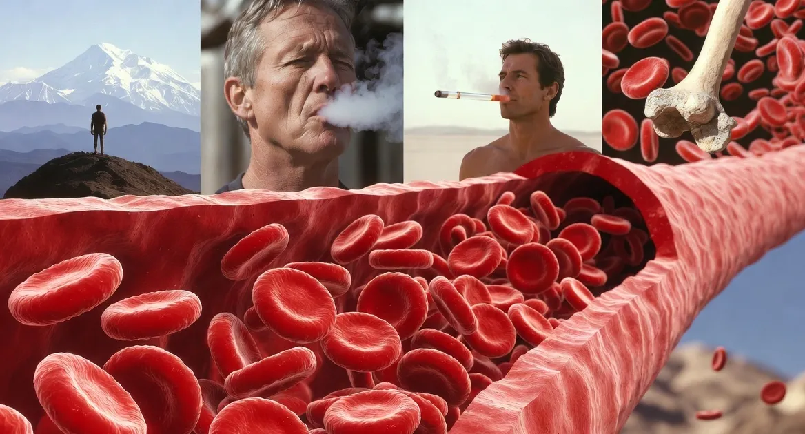 causas de hemoglobina alta